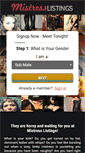 Mobile Screenshot of mistresslistings.com